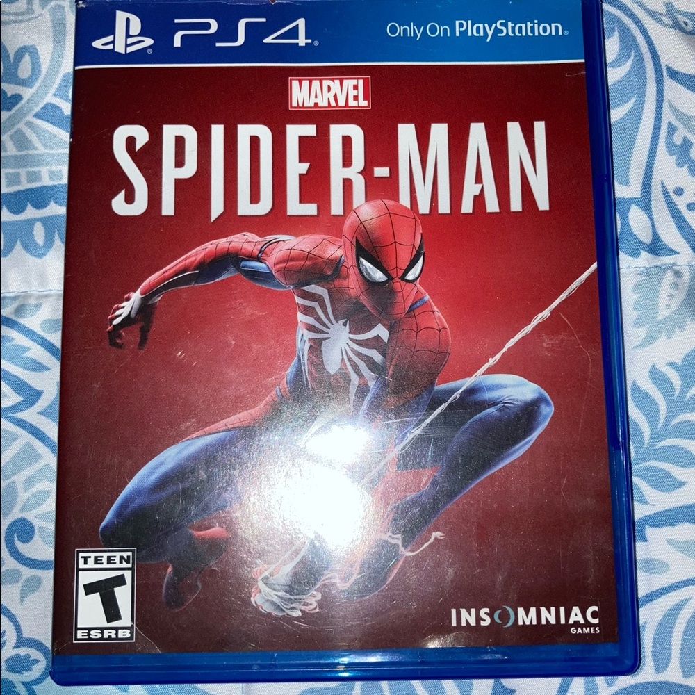 2018 Ps4 Spiderman game